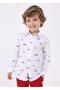 Boy's White Shirt Long Sleeve