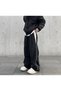 Y2k STRIP DETAIL UNISEX PARACHUTE TRACK PANTS / TROUSERS