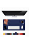 Lindos Leather Desk Pad, Large Mouse Pad, Gaming Player Mause Pad, Desk Mat for Office and Home