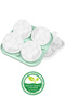 Silicone Soccer Ball Large Size 4 Compartment Ice Mold with Lid, Green - 7