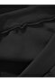 Black Paris Line Printed Hooded Sweatshirt and Sweatpants Tracksuit Set - 4