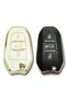 Peugeot,citroen C4,5008,3008,2008c3 Etc.nano High Quality Silicone Remote Control Cover White