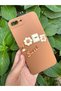 iPhone 7 Plus-8 Plus Compatible Silicone Case with Cute Teddy Bear Figure
