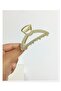 Pearl Detailed Metal Tight Latch Buckle - 2