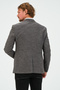 Men's Blazer Jacket - Anthracite, Slim Fit, Lined and Stylish - 7