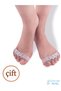 Foot 5 Finger Separating Silicone Bunion Separator Roller -