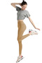 Women's High Waist Recovery Leggings Double Pocket Yoga Running Sports Leggings - 2