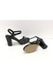 KAFKASLAR Jewelled Platform Thick Heel Shiny Wedding Evening Dress Shoes - 4