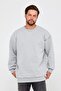 Sweatshirt Unisex Unprinted Crew Neck Oversize Sweatshirt - 3