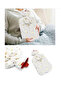 Large Size Removable Hot Water Bag with Plush Cover and Pompom