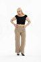 Copy - Large Size High Waist Bol Leg Licra Jeans