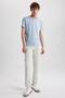 Regular Fit Crew Neck Back Printed Short Sleeve T-Shirt B3810ax23hs - 2