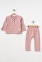 Monthly Children's Hundred Percent Cotton Long Sleeve Bottom Top Double Monthly Set