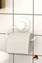 VACUUM TOILET PAPER HOLDER WHITE DM239