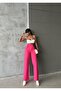 Women's Fuchsia Palazzo Pants - 4