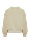 Taş Bisiklet Yaka Regular Fit Nakışlı Kalın İçi Polarlı Örme Sweatshirt TWOAW24SW00199 - 7