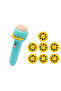 Projected Educational Flashlight with 56 Different Pictures for Kids - Green Color