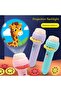 Projected Educational Flashlight with 56 Different Pictures for Kids - Green Color - 4