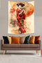 Japanese Girl with Umbrella Stain Resistant Fabric Wall Cloth Wall Tapestry Tapestry - 2
