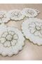 3-Piece Hand Knitted Dowry Washcloth Set 3 Piece Washcloth Set/Bridal Dowry Bundle/Bath Washcloth/Shower/Handmade Washcloth - 3