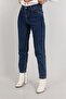 Aldis Dark Blue Lycra Mom Jean Pants-size Available in Our Painting - 3