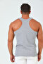 ÇAPA COLLECTION Tutku 6-pack 100% cotton men's gray sports undershirt 6-pack - 2
