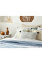 Blue Fade Woven Single Bedspread 160x240 Cm Blue - 2