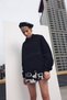Unisex Black Essentials Sweatshirt Trndz204 - 3