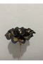 Decorative Handmade Luxury Latex Eva Artificial Flower-BLACK-GOLD Detailed-Foam flower - 3