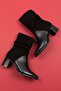 Women's Genuine Leather Bellows Boots Ast.1650 - 7
