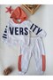 Gray Brown Vers Written Double Children's Set 1-2-3-4-5 Years