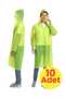 Men's Windproof Hooded Raincoat Eva Raincoat 10 Pieces - 7