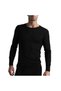 Men's Black Thermal Undershirt - 2