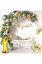 Luxury GIRAFFE LI Age Birthday Ornament Birthday Party Balloon Set
