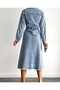 Denim Midi Jeans Dress - Women - 9