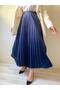 Thin Pleated Women's Skirt - 2