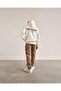 Beige Represent Printed Oversize Hooded Unisex Sweat bsgrepresentsweat - 3