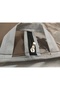 Protective cover for evening dresses, long length dress carrier, transparent window 64x160 cm, BROWN - 3