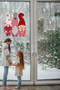 New Year's Gnomes Window Sticker New Year's Special Cute Gnomes Sticker - 5