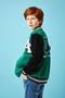 001 Print Detailed Boy's College Jacket Benetto - 4
