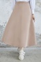Scuba Skirt - Camel - 4