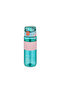 Tkk 550ml Lockable Lid Water Bottle with Straw Free Carrying Strap Strainer