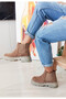 Mink Thick Sole Side Elastic Women's Boots in Sizes 36-37-38-39-40 - 2