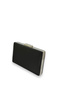 Black Color Anti-Scratch Satin Evening Bag Evening Bag Engagement Wedding Bag Clutch Bag - 2