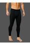 Underwear Lower Upper Men's Black Thermal Set - 3