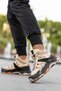 Men's Orthopedic Insole Outdoor Sports Sneaker Trekking Boots Freemax.2392 Beige Orange - 3