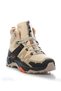 Men's Orthopedic Insole Outdoor Sports Sneaker Trekking Boots Freemax.2392 Beige Orange - 5