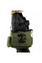 Y2k Killer Girl & Car Printed Unisex Green Messenger Bag