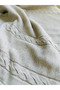 knitwear welsoft baby blanket with plush detail - 2