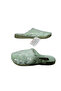 Women's Water Green Plush Indoor Slippers